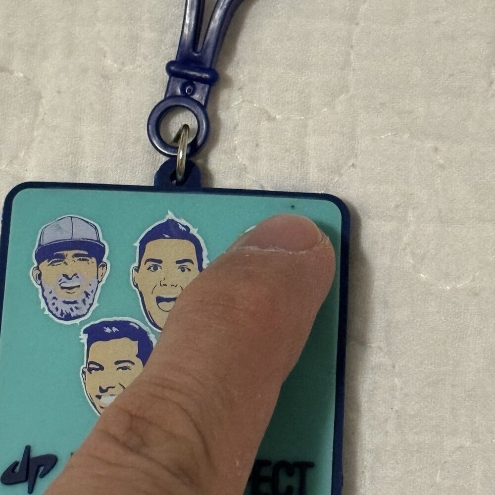 Dude Perfect Crew Coby Cory Garrett Cody Tyler KeyChain RARE Backpack Keys - Picture 4 of 4
